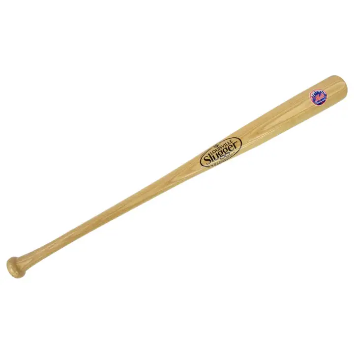 Batte de baseball Mets taille réelle naturelle