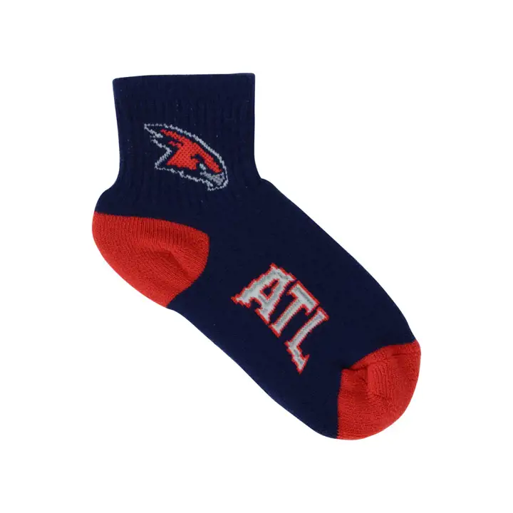 HAWKS JNR 501 Chaussettes marine/rouge