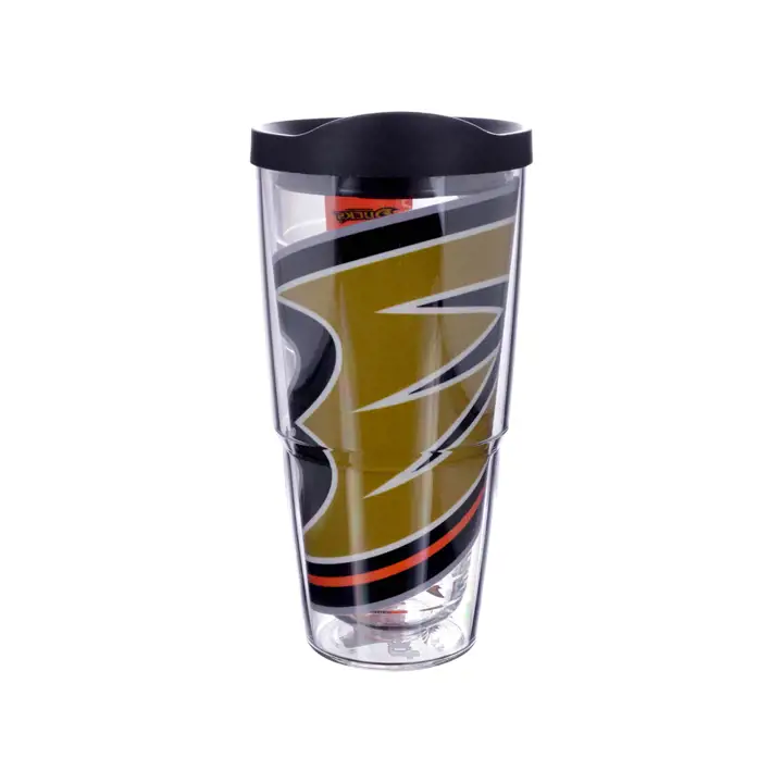 Gobelet enroulable colossal Ducks de 24 oz, noir