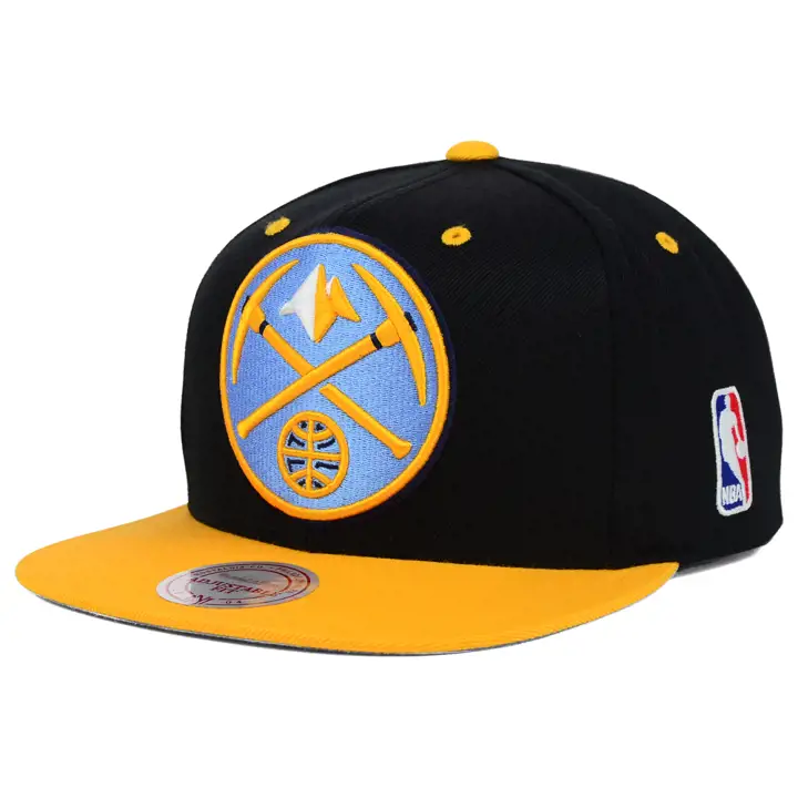 NUGGETS M&N NBA UNDERTIME SNAPBACK noir/or