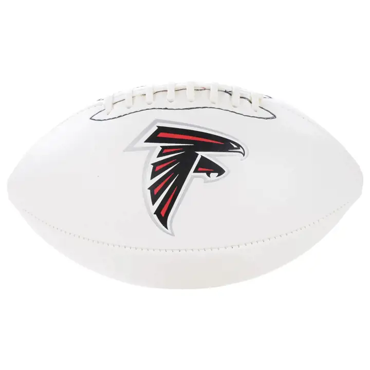 Ballon de football autographié FALCONS - NFL blanc