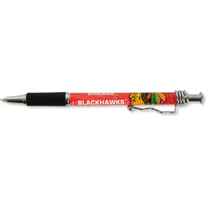 BLACKHAWKS ND Stylo Jazz rouge