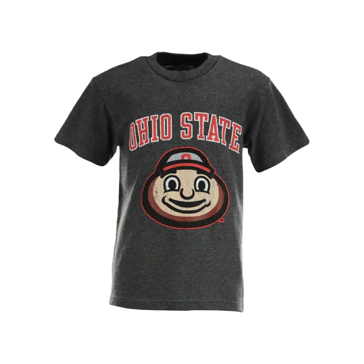 T-shirt Brutus Identité Jeune NCAA Ohio State - Anthracite