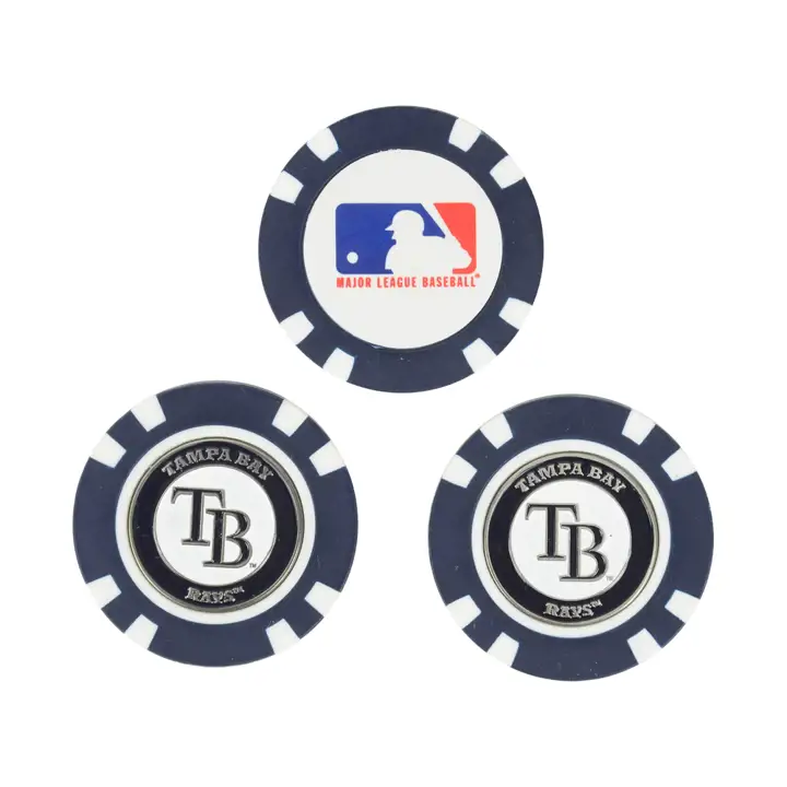 Marqueurs de jetons de golf RAYS - Paquet de 3 bleus