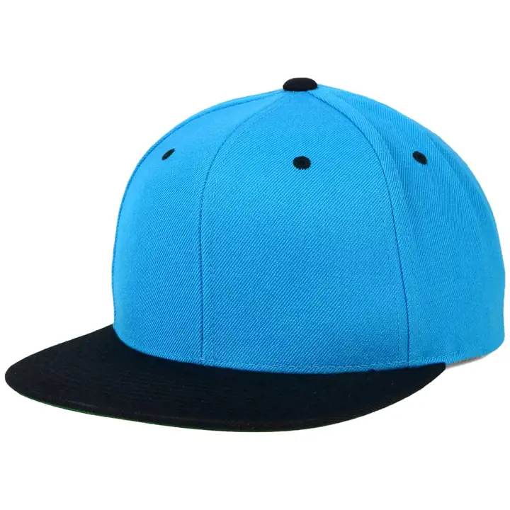 casquette snapback vierge 14 sarcelle/noir