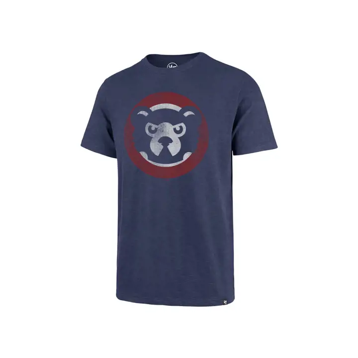 T-shirt logo Coop Scrum MLB CUBS 1994 Coop Bear bleu
