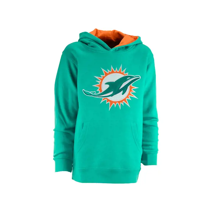 DOLPHINS NFL Sweat à capuche junior Prime teal