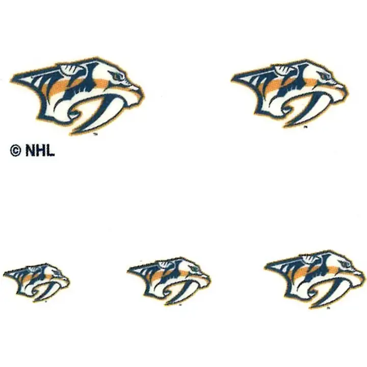PREDATORS Tatouage Ongle GAGNER marine