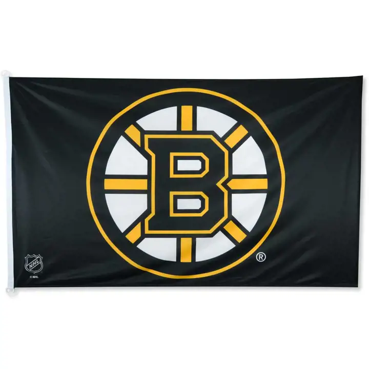 Drapeau des Bruins 3X5 Wincraft noir