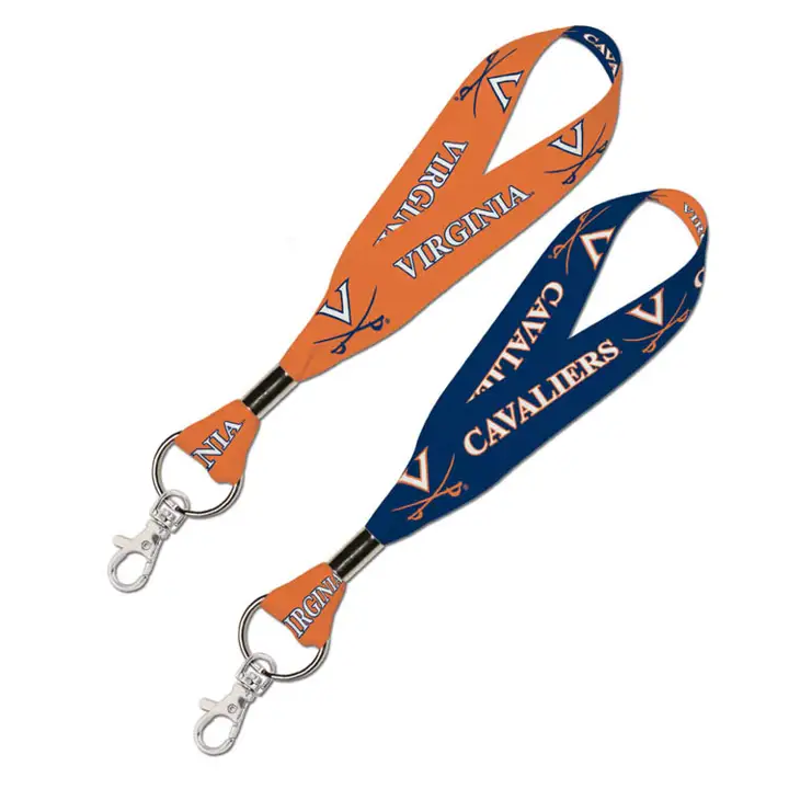Cordon pour clés Virginia bleu