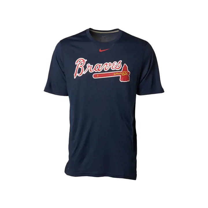 BRAVES MLB Legend Wordmark 1.5  marine