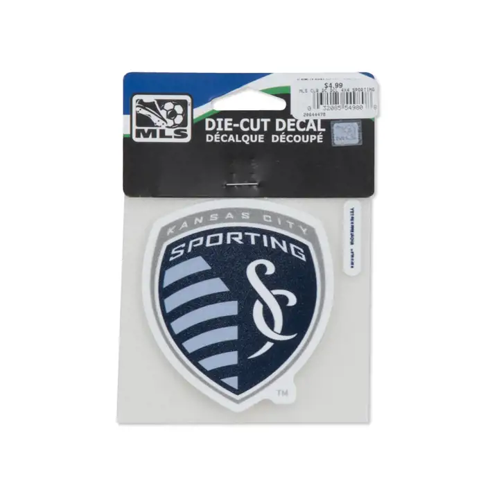 SportingKC Décalque prédécoupé 4x4 - Couleur bleue