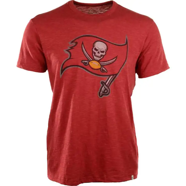 BUCCANEERS NFL Grit Logo T-shirt de mêlée New Flag rouge