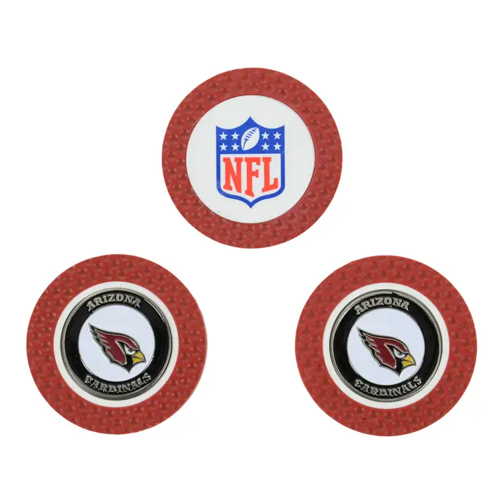 AZ CARDS Marqueurs de jetons de poker de golf – Lot de 3 rouges