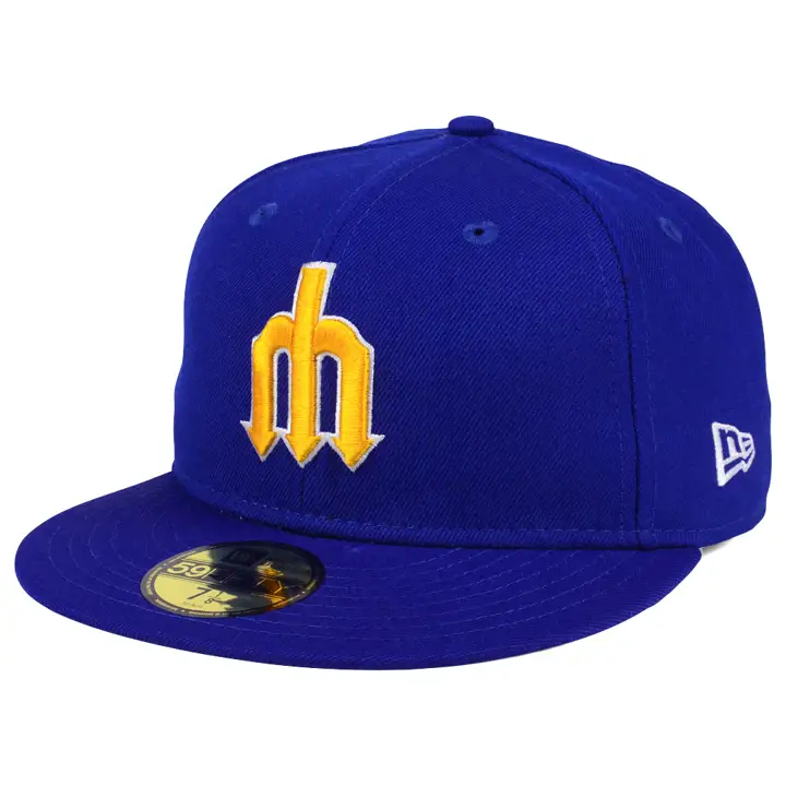 Mariners MLB COOPERSTOWN 59FIFTY GLD PITCHFORK rbl