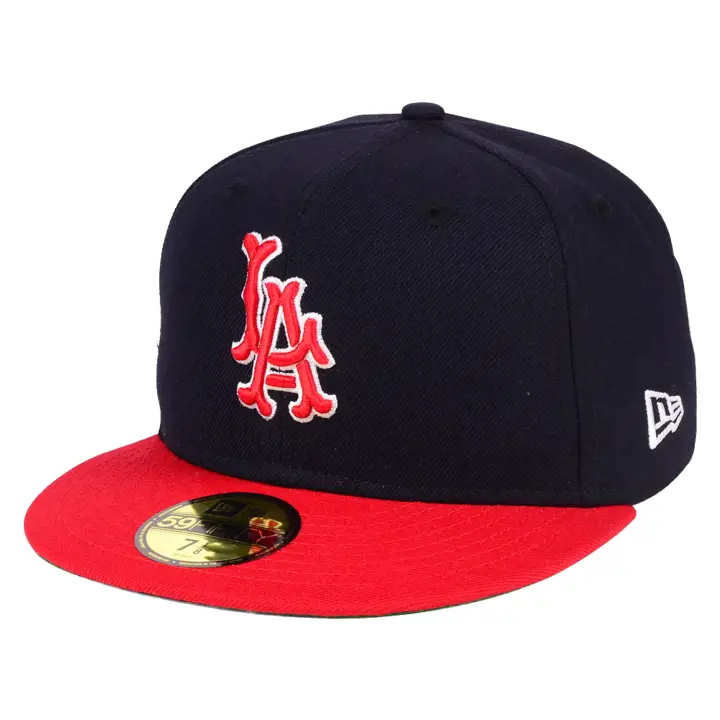 LA Angels MLB COOPERSTOWN 59FIFTY /rouge marine/rouge