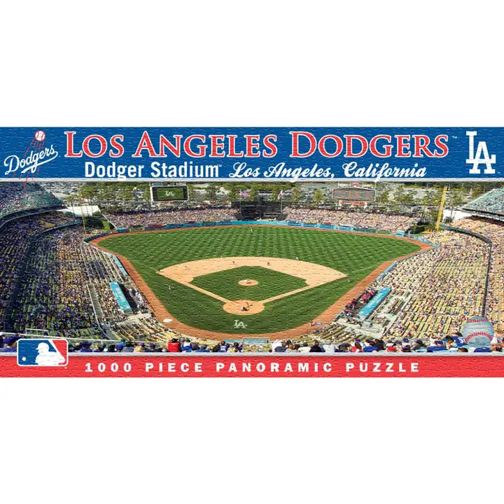 Puzzle panoramique du stade DODGERS bleu