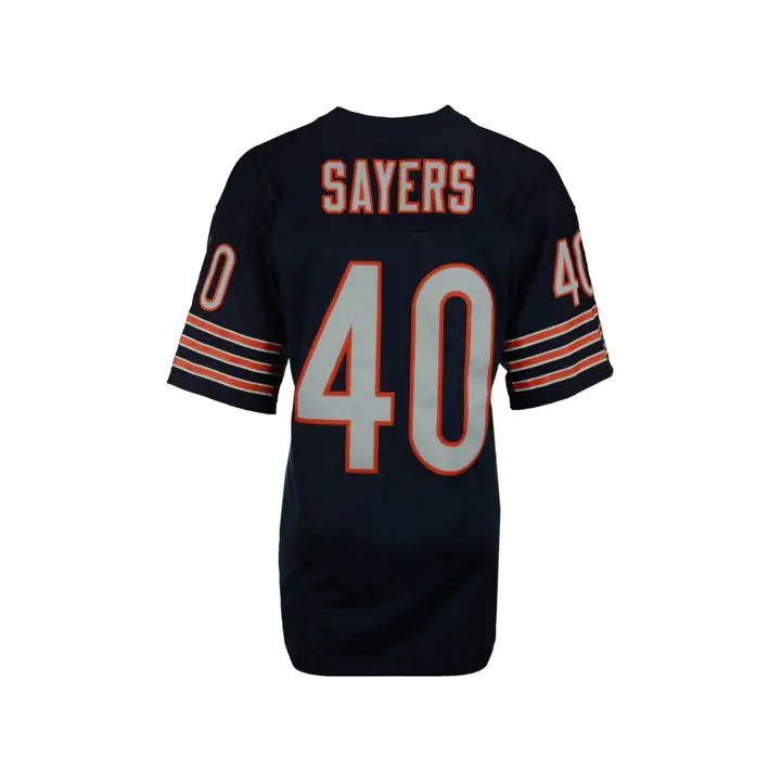 Maillot Rétro NFL M&N des BEARS, SAYERS, bleu marine