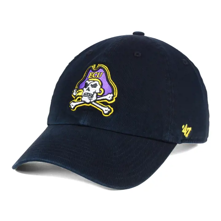 E Carolina Clean Up - Pirate de la NCAA blk