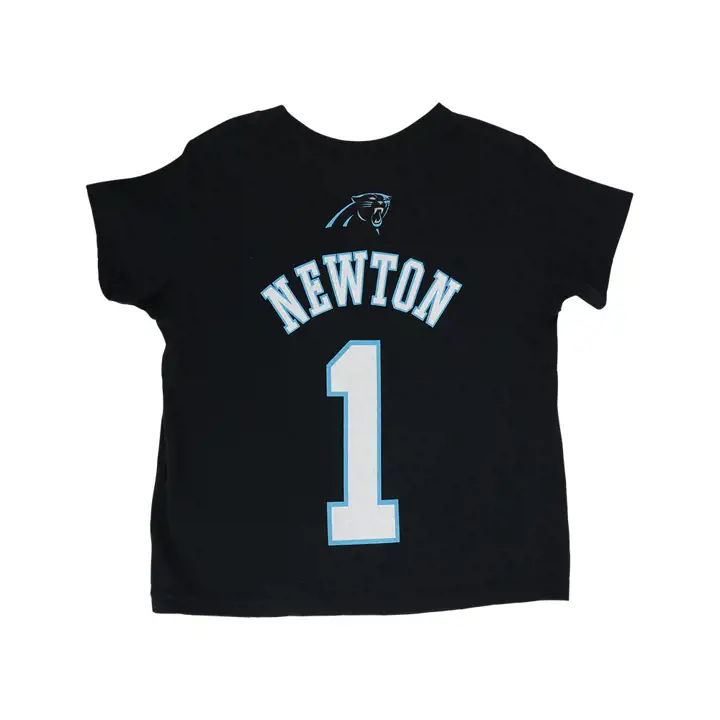 PANTHERS NFL T-shirt Enfant Joueur Principal Newton Noir