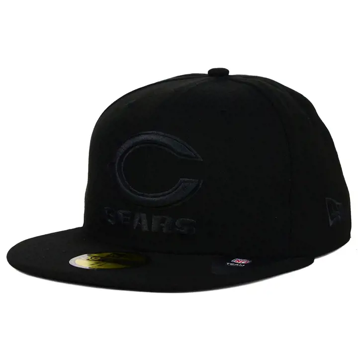 BEARS NFL NOIR/NOIR 5950 noir