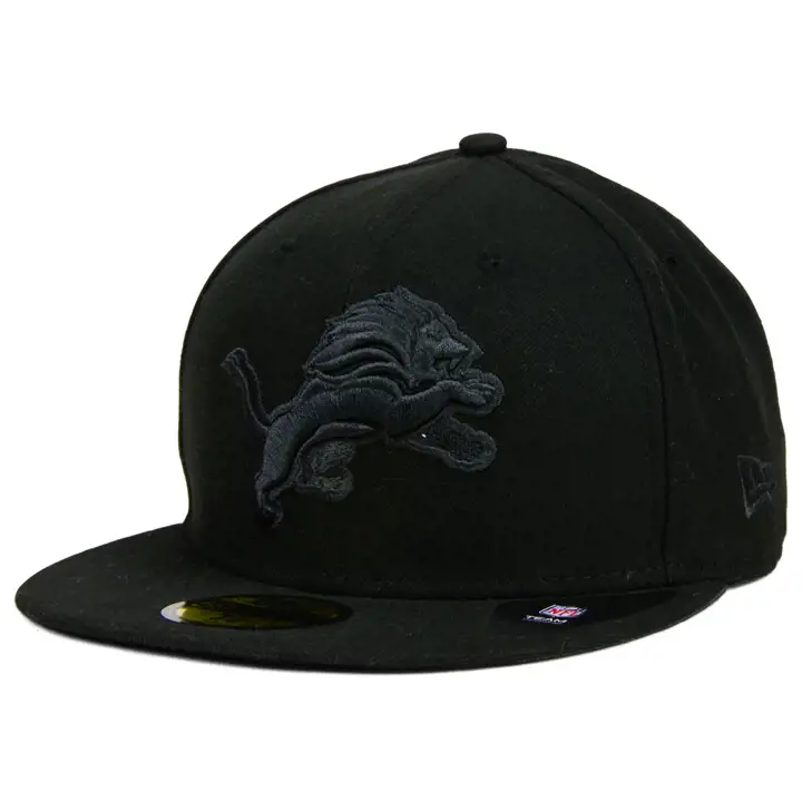 LIONS NFL NOIR/NOIR 5950 LION noir