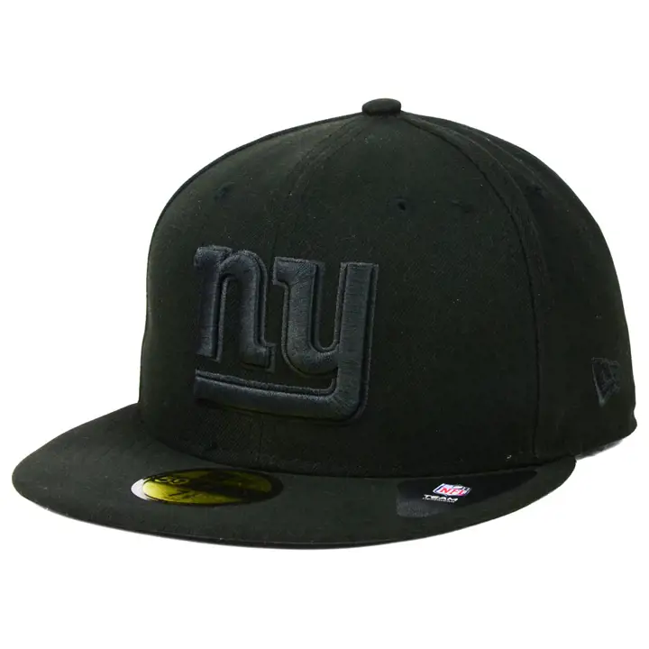 NY Giants NFL NOIR/NOIR 5950 "NY" noir
