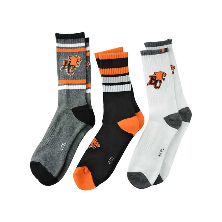 Chaussettes de sport ras du cou LIONS HT - Paquet de 3 couleurs assorties