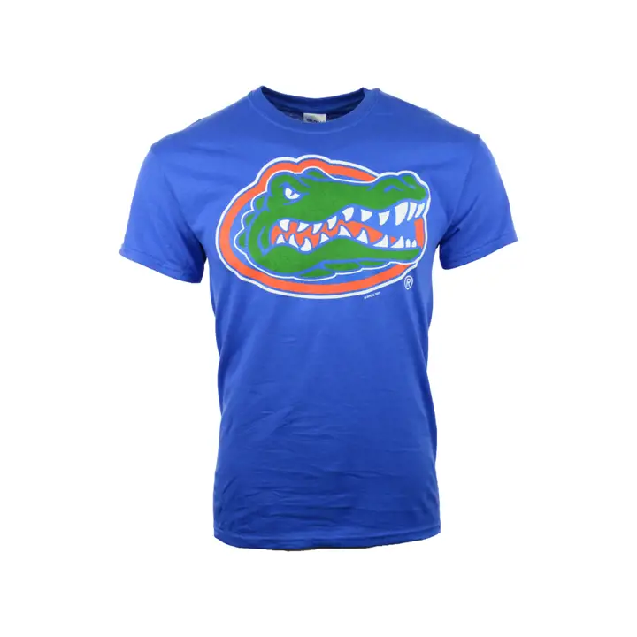 T-shirt à Grand Logo NCAA MY-U Floride 2F Bleu Royal