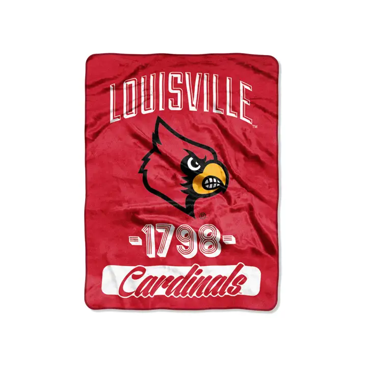 Louisville Micro Raschel 46x60 "Halftone" rouge