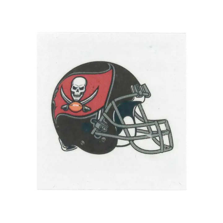 Tatouage BUCCANEERS 4 Pack Nouveau Drapeau rouge