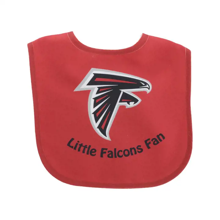 Bavoirs à pression FALCONS - Poly Pro rouge
