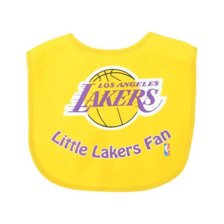 Bavoirs à pression LAKERS - Polypropylène pur