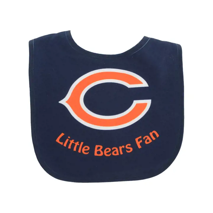 Bavoirs à pression BEARS - Poly pro marine