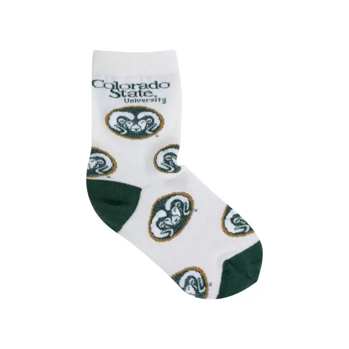 Chaussettes enfant col state - Vert/BRNZ partout