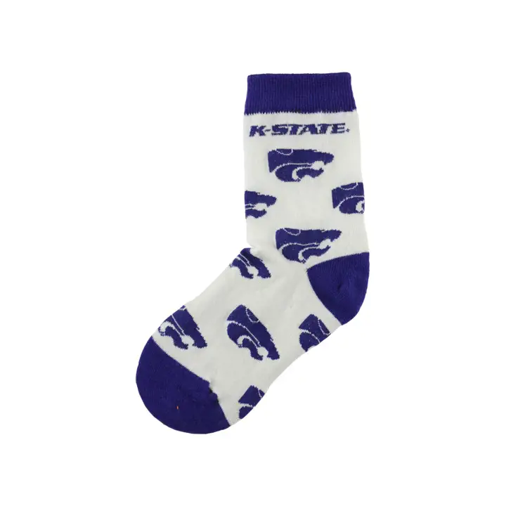 Chaussettes pour bébés Kansas St. - All Over violet