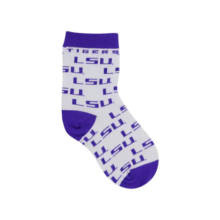Chaussettes LSU pour tout-petits - All Over wht