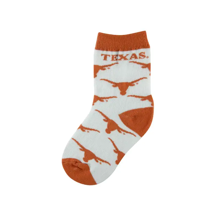 Chaussettes Texas pour tout-petits - All Over Blanches