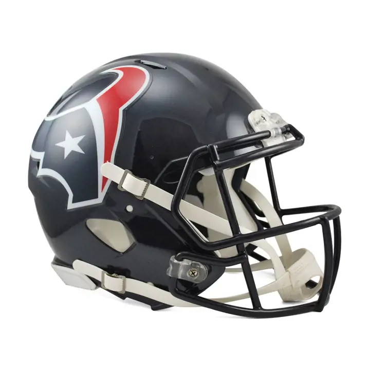Casque authentique Texans Speed bleu marine