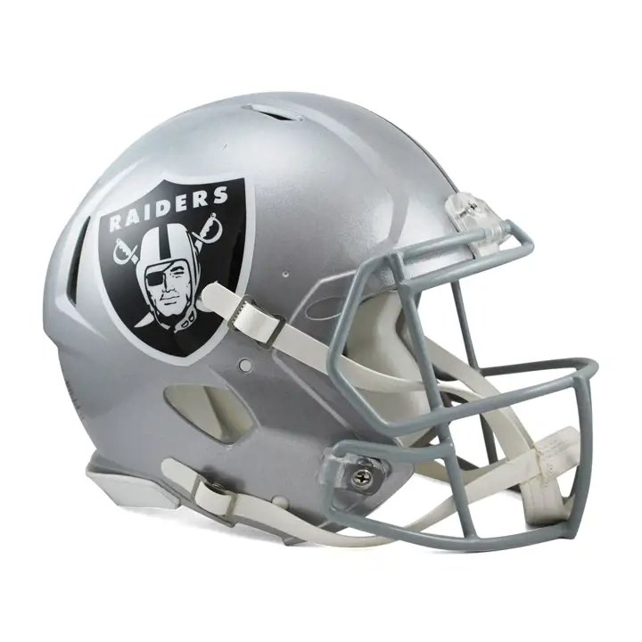 Casque authentique LV Raiders Speed argenté