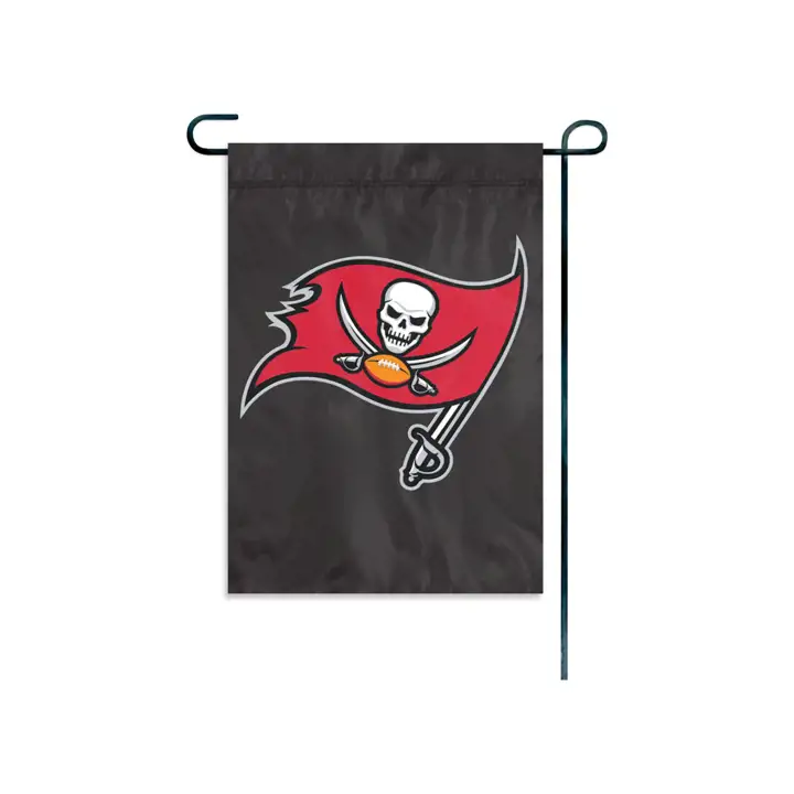 Drapeau de jardin BUCCANEERS - NOUVEAU Drapeau MAISON noir/rouge
