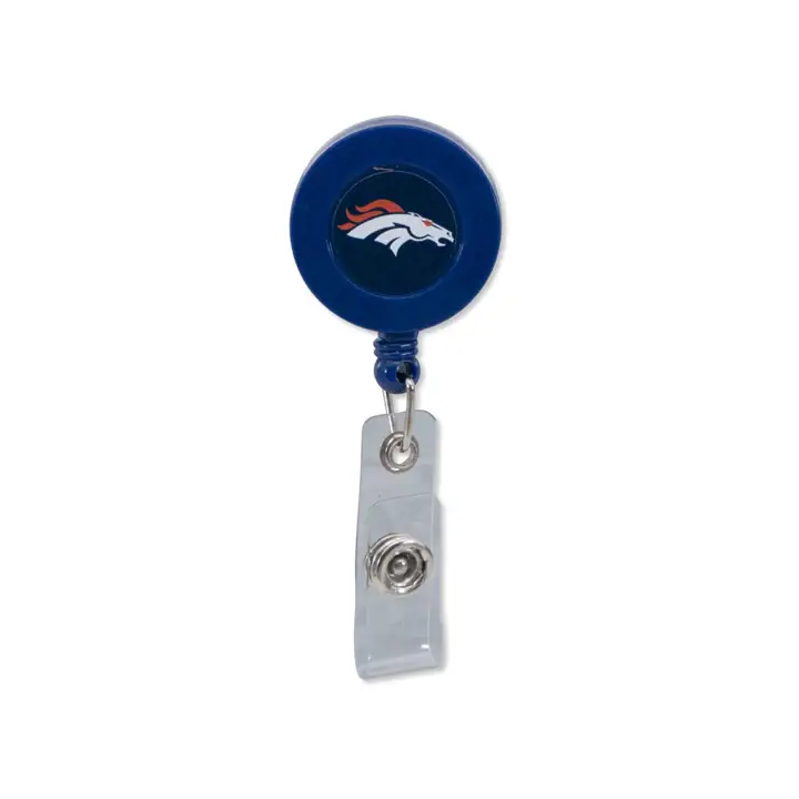 Porte-badge BRONCOS bleu