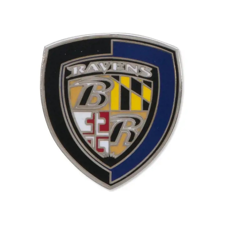 Épingle de blason Aminco, équipe Ravens