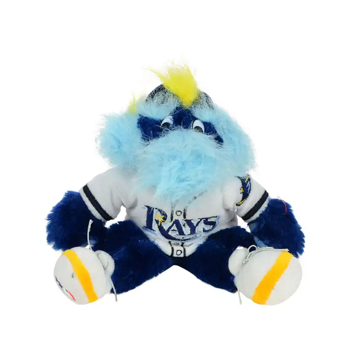 "Peluche mascotte RAYS - bleu marine de 20 cm"