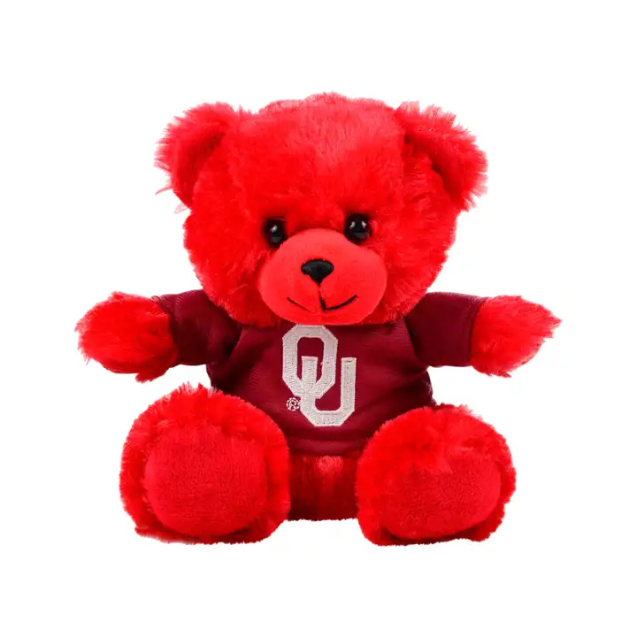 "Ourson en peluche "Premium Plush Jersey" Oklahoma - 19 cm marron"
