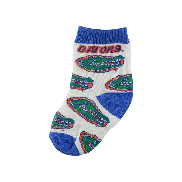 Chaussettes pour bébé de Floride - Noir/blanc sur toute la surface