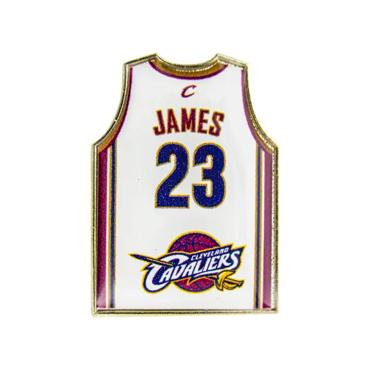 Épingle de maillot CAVS Aminco - Joueur Lebron James blc