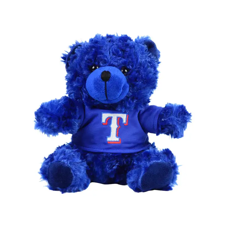 Ours en peluche TX RANGERS Prem. avec maillot - 7,5" rouge