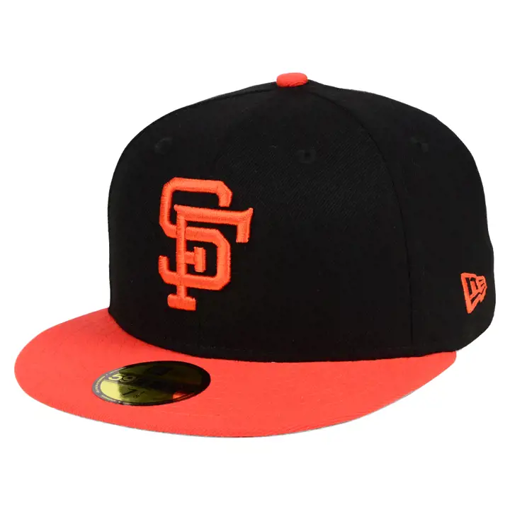 SF GIANTS MLB COOPERSTOWN 59FIFTY blc/ora