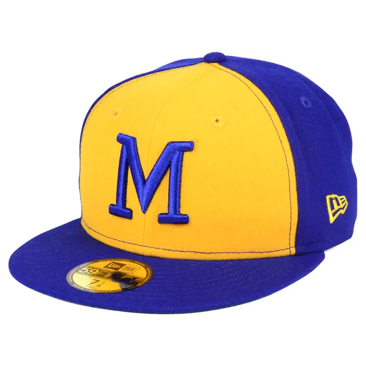 BREWERS MLB COOPERSTOWN 59FIFTY gl/rbl
